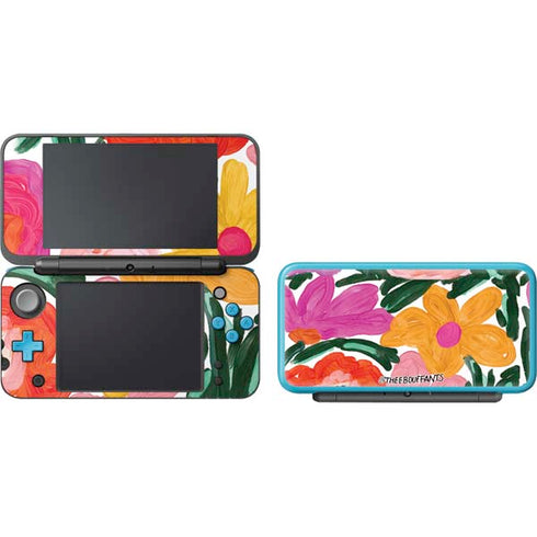 Bouffants and Broken Hearts Painterly Garden Nintendo 2DS XL (2017) Skin